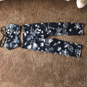 Sports bra and legging set